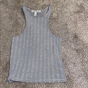 Express fitted crop top tank top